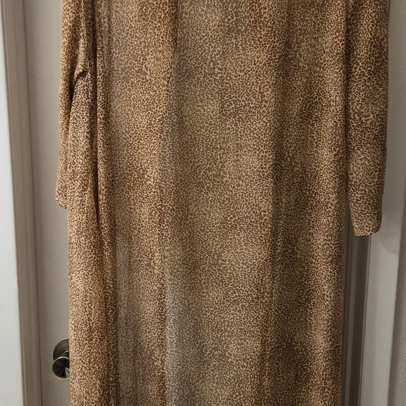 Jessica Simpson Leopard Print Cardigan - Picture 9 of 12